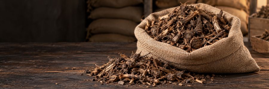 Post-distillation Nagarmotha Material