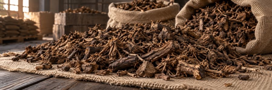 De-oiled Nagarmotha Roots Supplier